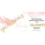 20.000,- Ft értékű ajándékutalvány