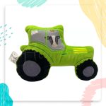 Hímeske traktor plüssfigura