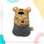 Hímeske hordozós maci vagy cica kicsinyével