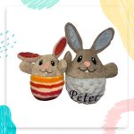 Hímeske bújócskázó nyuszi