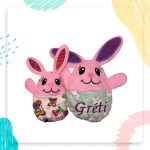 Hímeske bújócskázó nyuszi