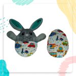 Hímeske bújócskázó nyuszi