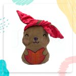 Hímeske szivecskés nyuszi