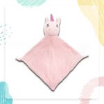 Rózsaszín unikornis szundikendő